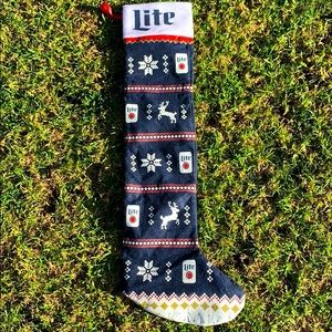 Miller Lite Christmas stocking - extra long